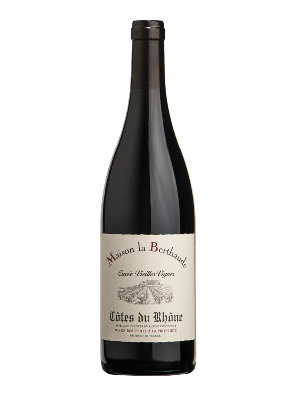 Maison la Berthaude Côtes du Rhône Cuvée Vieilles Vignes Rouge 2021